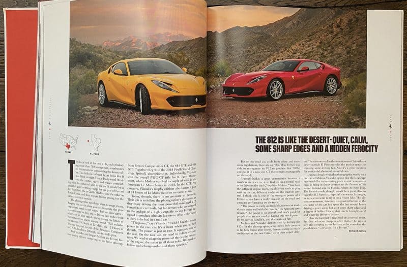 Ferrari Yearbook spread
